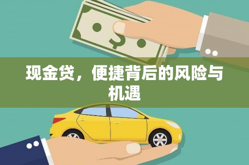 鼓楼现金贷，便捷背后的风险与机遇
