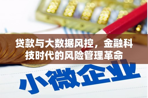 鼓楼贷款与大数据风控，金融科技时代的风险管理革命