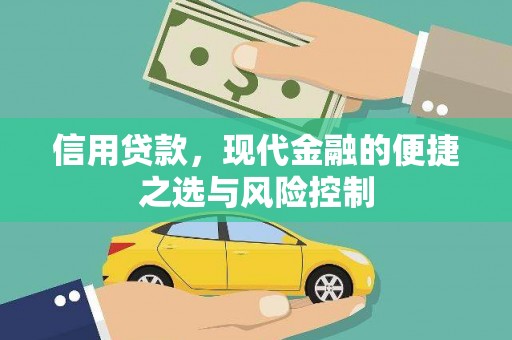鼓楼信用贷款，现代金融的便捷之选与风险控制