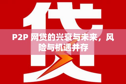 鼓楼P2P 网贷的兴衰与未来，风险与机遇并存