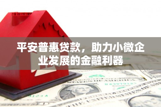 鼓楼平安普惠贷款，助力小微企业发展的金融利器
