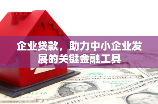 鼓楼企业贷款，助力中小企业发展的关键金融工具