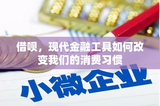 鼓楼借呗，现代金融工具如何改变我们的消费习惯