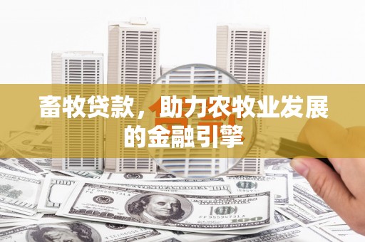 鼓楼畜牧贷款，助力农牧业发展的金融引擎